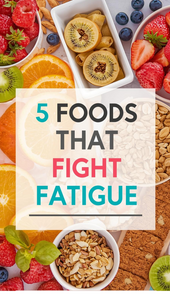 Natural Energy Boost: 5 Foods That Fight Fatigue 🍊