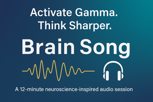 Brain Song™: 12-Minute Gamma Brainwave for Clarity & Focus
