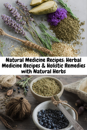Natural Medicine Recipes: Herbal Remedies with Natural Herbs
