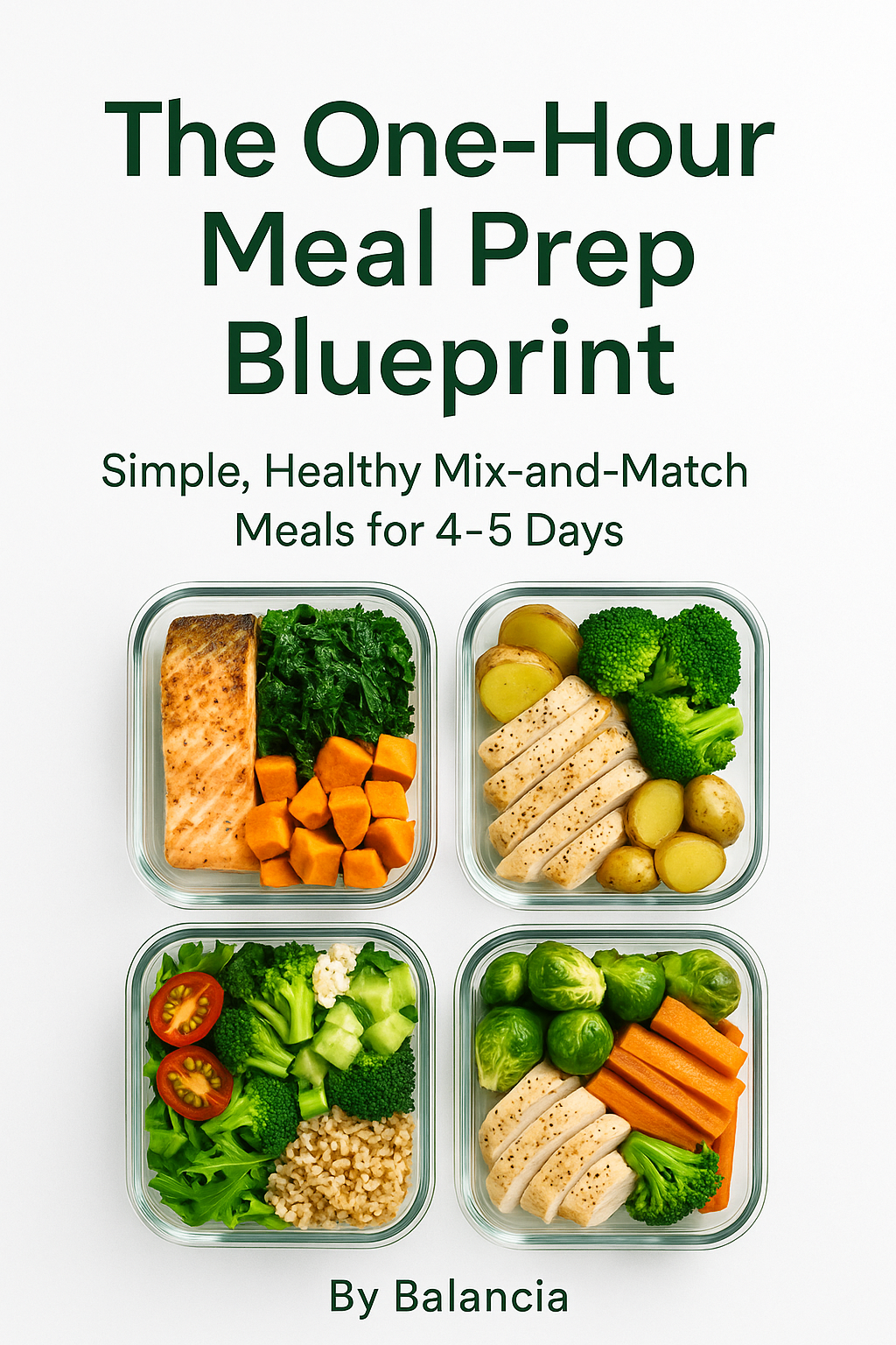 The One-Hour Meal Prep Blueprint (Healthy Meal Prep)