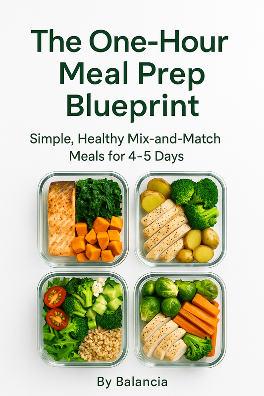 The One-Hour Meal Prep Blueprint (Healthy Meal Prep)